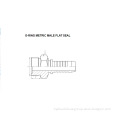 Metric Male O-Ring Flat Seal 10311